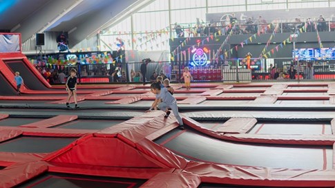 Der EasyJump Trampolinpark in Schwerin, Open Jump