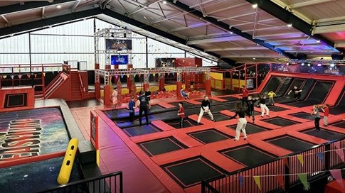 Der EasyJump Trampolinpark in Grömitz