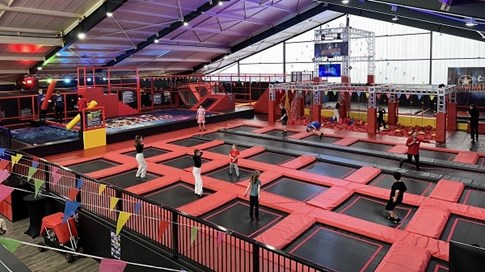 Der EasyJump Trampolinpark in Grömitz