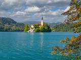 Die Seeinsel im Bleder See, Bled, Triglav Nationalpark, Slowenien