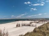 Der Strand in Thyborön in Dänemark