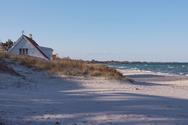 Ferienhaus am Strand von Saksild 