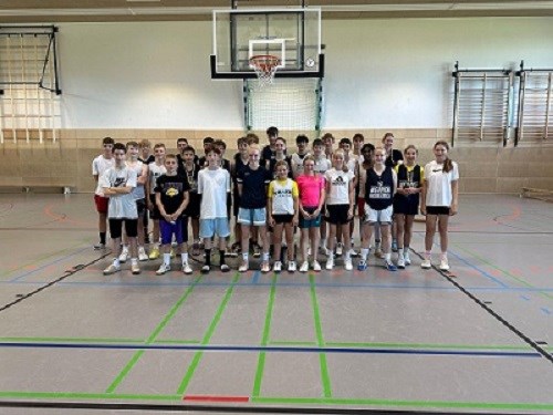 Basketballspieler vom TV Meppen