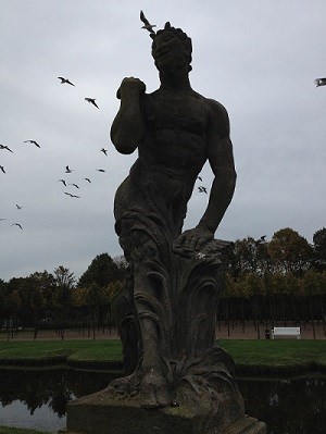 Faun im Schweriner Schlosspark