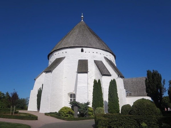 Die Rundkirche in Østerlars auf Bornholm