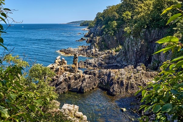 Helligdomsklipperne auf Bornholm