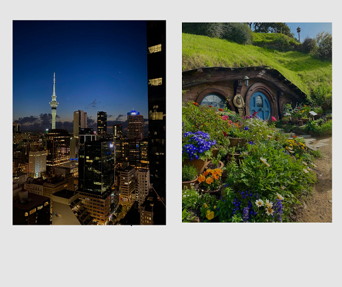 Auckland und Hobbiton